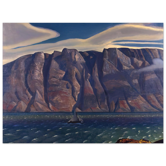 Rockwell Kent - Squall, Greenland  75x100 cm / 30x40inches Fine Art Poster