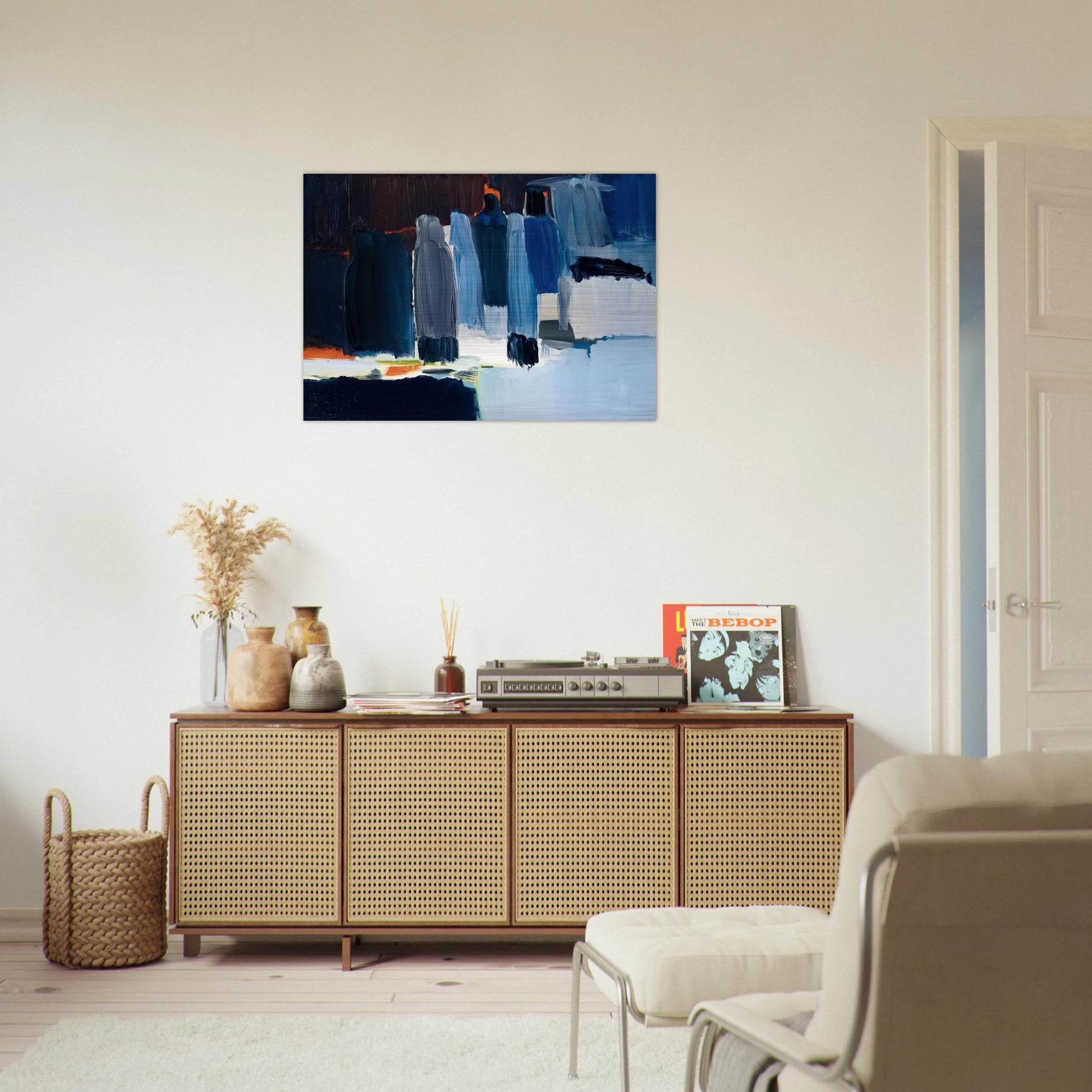 Nature morte - 1955 - Nicolas de Stael Brushed Aluminum Print - 70x100 cm / 28x40 inches | Nicolas de Stael Aluminum Print | Nicolas de Stael Prints