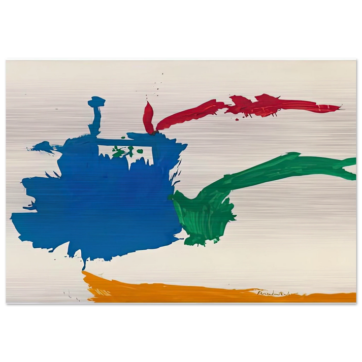 Italian Beach, 1960- - Helen Frankenthaler Brushed Aluminum Print - 70x100 cm / 28x40 inches | Helen Frankenthaler Aluminum Print | Helen Frankenthaler Prints