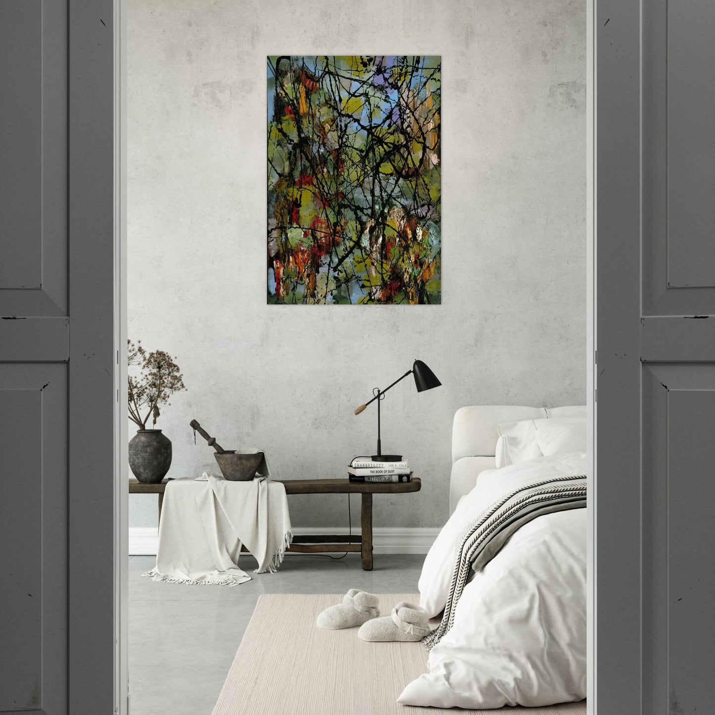 At the Chateau d’Argol - Marcel Barbeau Brushed Aluminum Print - 70x100 cm / 28x40 inches | Marcel Barbeau Aluminum Print | Marcel Barbeau Prints