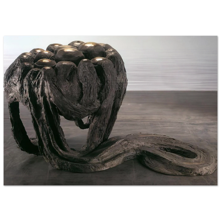 AVENZA REVISITED II 1969 - Louise Bourgeois Brushed Aluminum Print - 70x100 cm / 28x40 inches | Louise Bourgeois Aluminum Print | Louise Bourgeois Prints