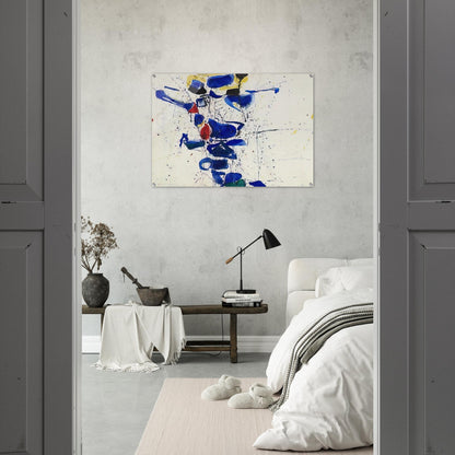 Untitled  SF59-531  - Sam Francis Acrylic Print - 70x100 cm / 28x40″ inches | Sam Francis Wall Art | Sam Francis Prints
