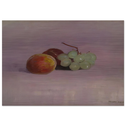 STILL LIFE - Odilon Redon Brushed Aluminum Print - 70x100 cm / 28x40 inches | Odilon Redon Aluminum Print | Odilon Redon Prints