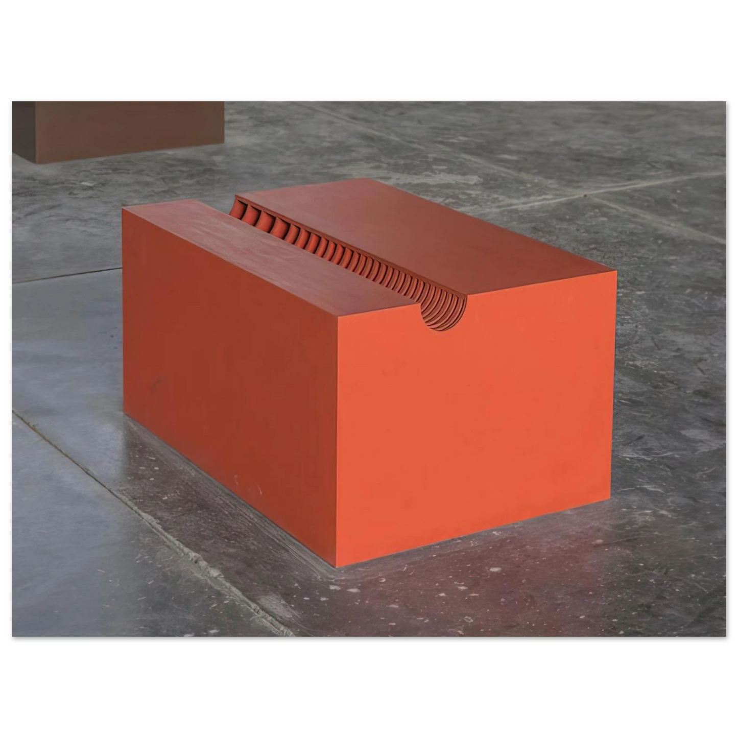 Donald Judd - Untitled The Block - 1963  75x100 cm / 30x40inches Fine Art Poster