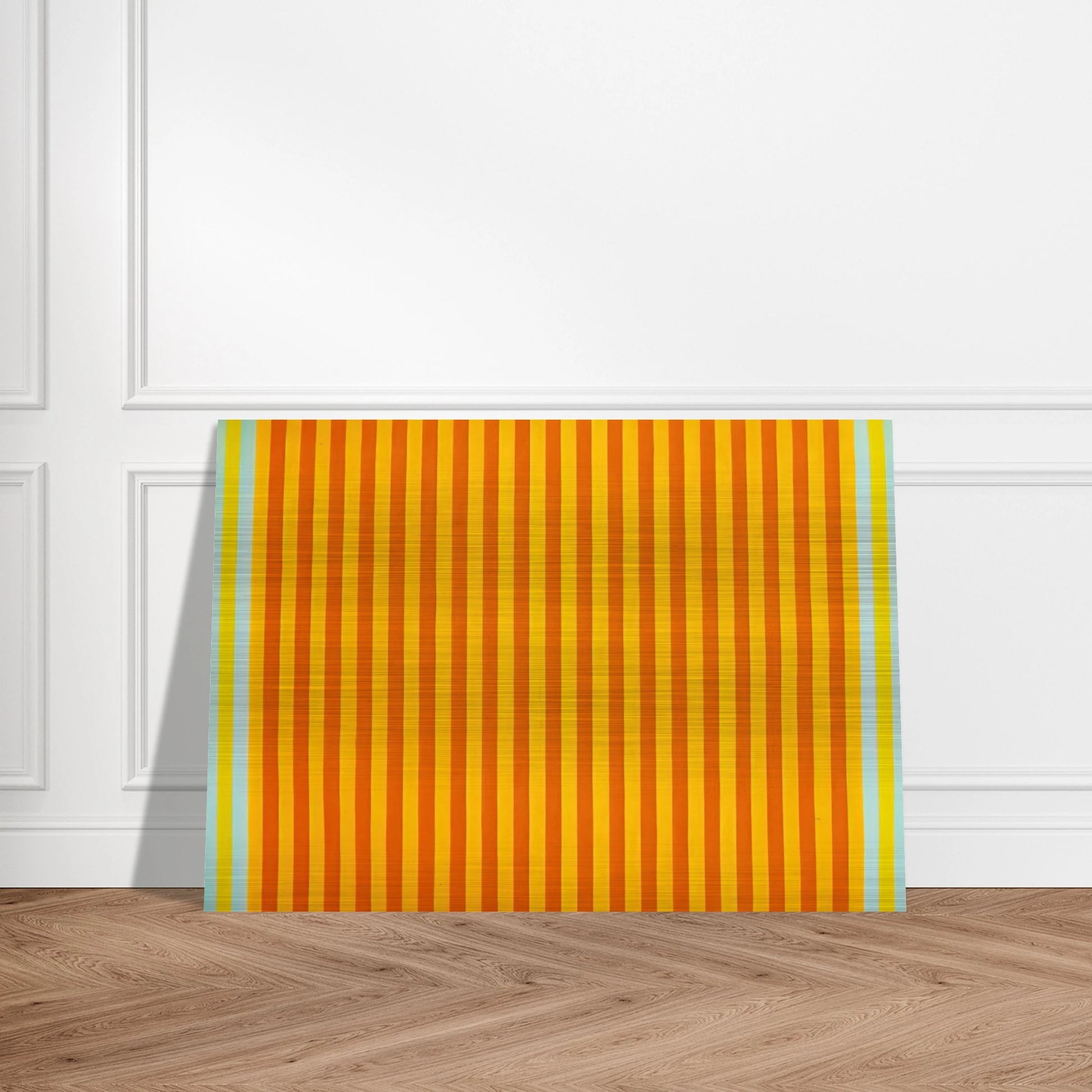 Sunball - 1960 - Gene Davis Brushed Aluminum Print - 70x100 cm / 28x40 inches | Gene Davis Aluminum Print | Gene Davis Prints