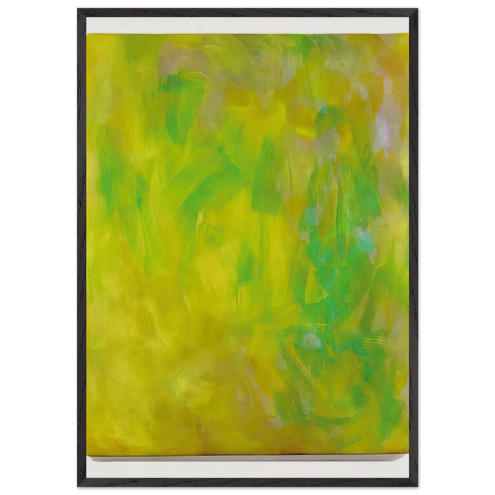 UNTITLED 1983 - Gotthard Graubner 70x100 cm / 28x40 inches Framed Art Print – Black Wooden Frame