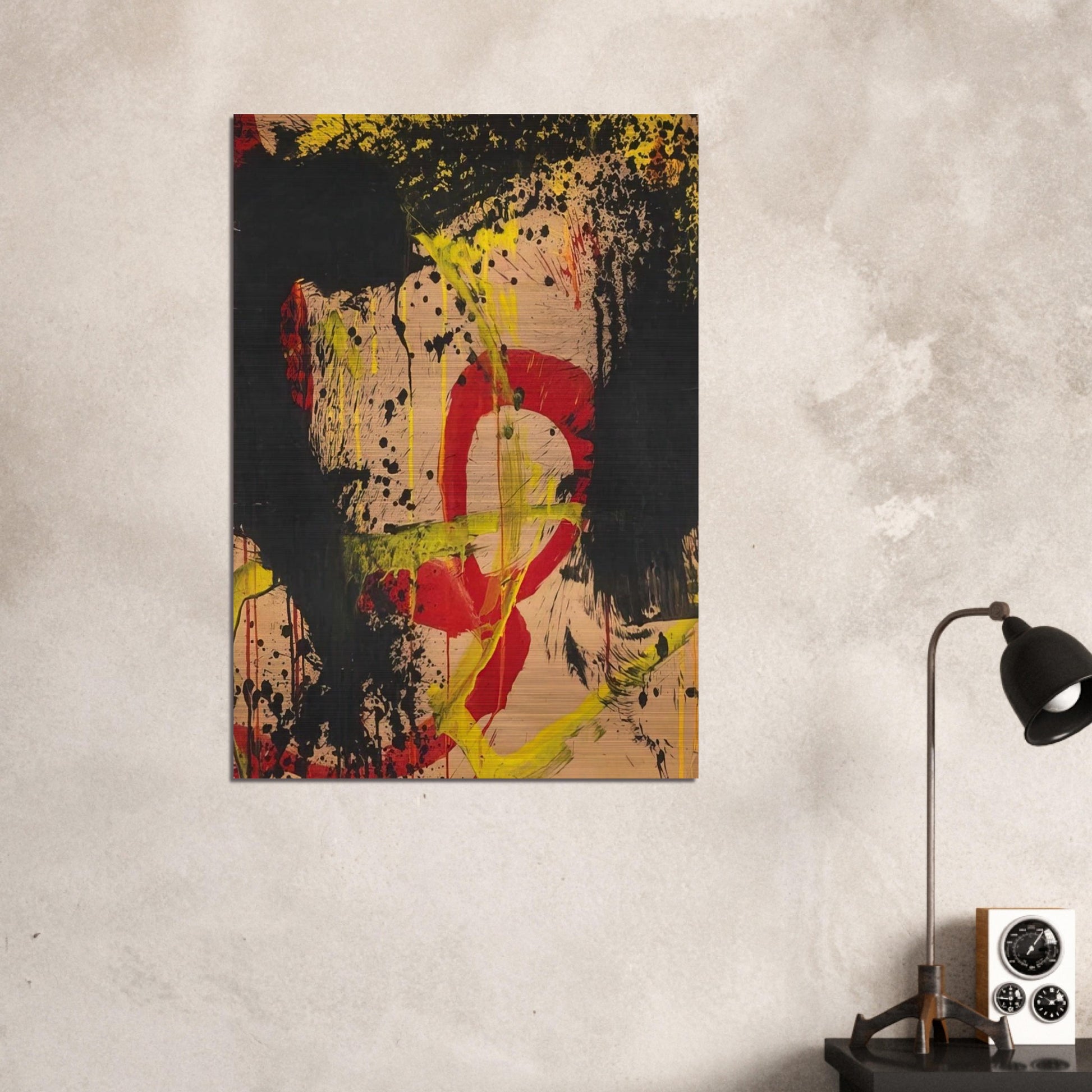 Untitled - 1962 - Norman Bluhm Brushed Aluminum Print - 70x100 cm / 28x40 inches | Norman Bluhm Aluminum Print | Norman Bluhm Prints