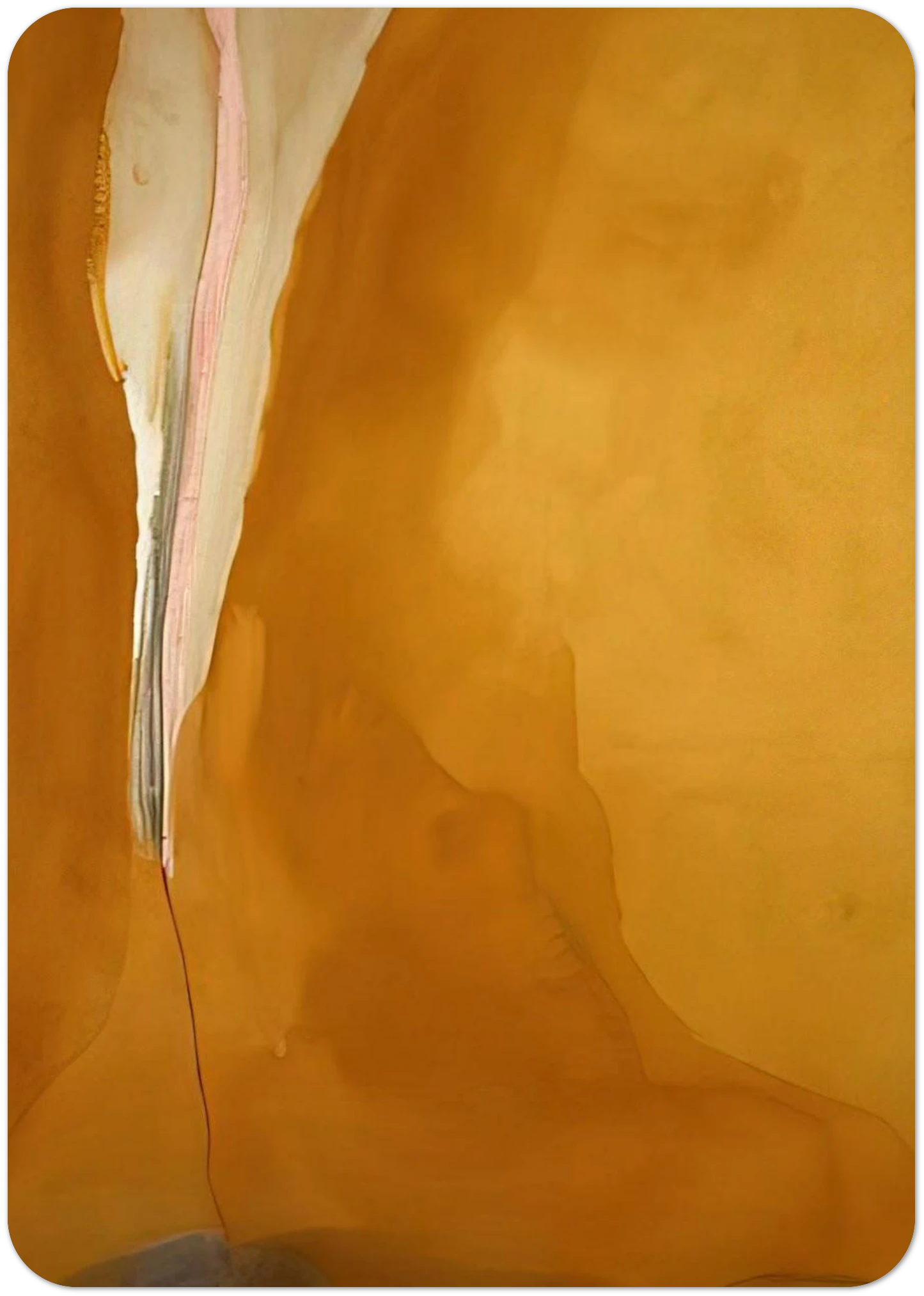 Coral Wedge - 1972 By Helen Frankenthaler Pack of 10 Post Cards | Helen Frankenthaler Post Cards | A6 (10.5 x 14.8 cm) - 4.1 x 5.8 inches