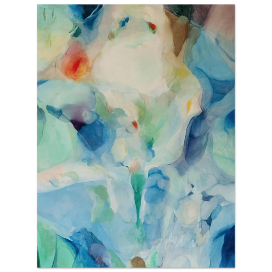 Alice Baber - Before Songs  75x100 cm / 30x40inches Fine Art Poster