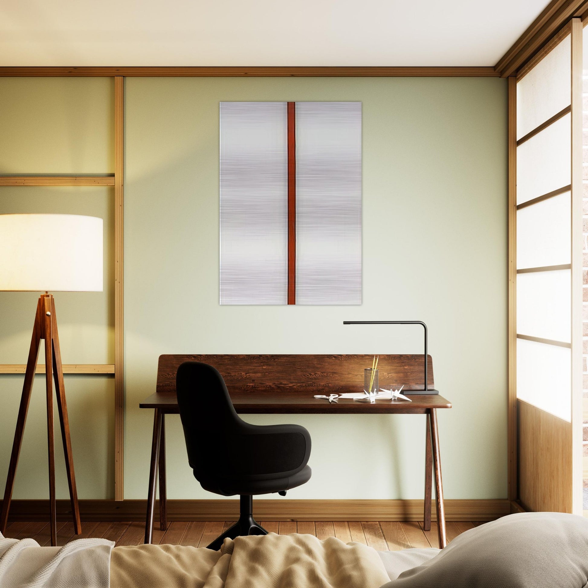 The Wild - Barnett Newman Brushed Aluminum Print - 70x100 cm / 28x40 inches | Barnett Newman Aluminum Print | Barnett Newman Prints