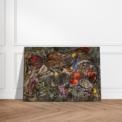 4531 728230 - Ivan Albright Brushed Aluminum Print - 70x100 cm / 28x40 inches | Ivan Albright Aluminum Print | Ivan Albright Prints