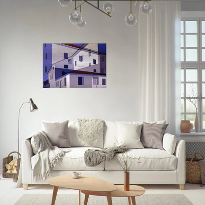 On A Shaker Theme #2 - Precisionism - Charles Sheeler Brushed Aluminum Print - 70x100 cm / 28x40 inches | Charles Sheeler Aluminum Print | Charles Sheeler Prints