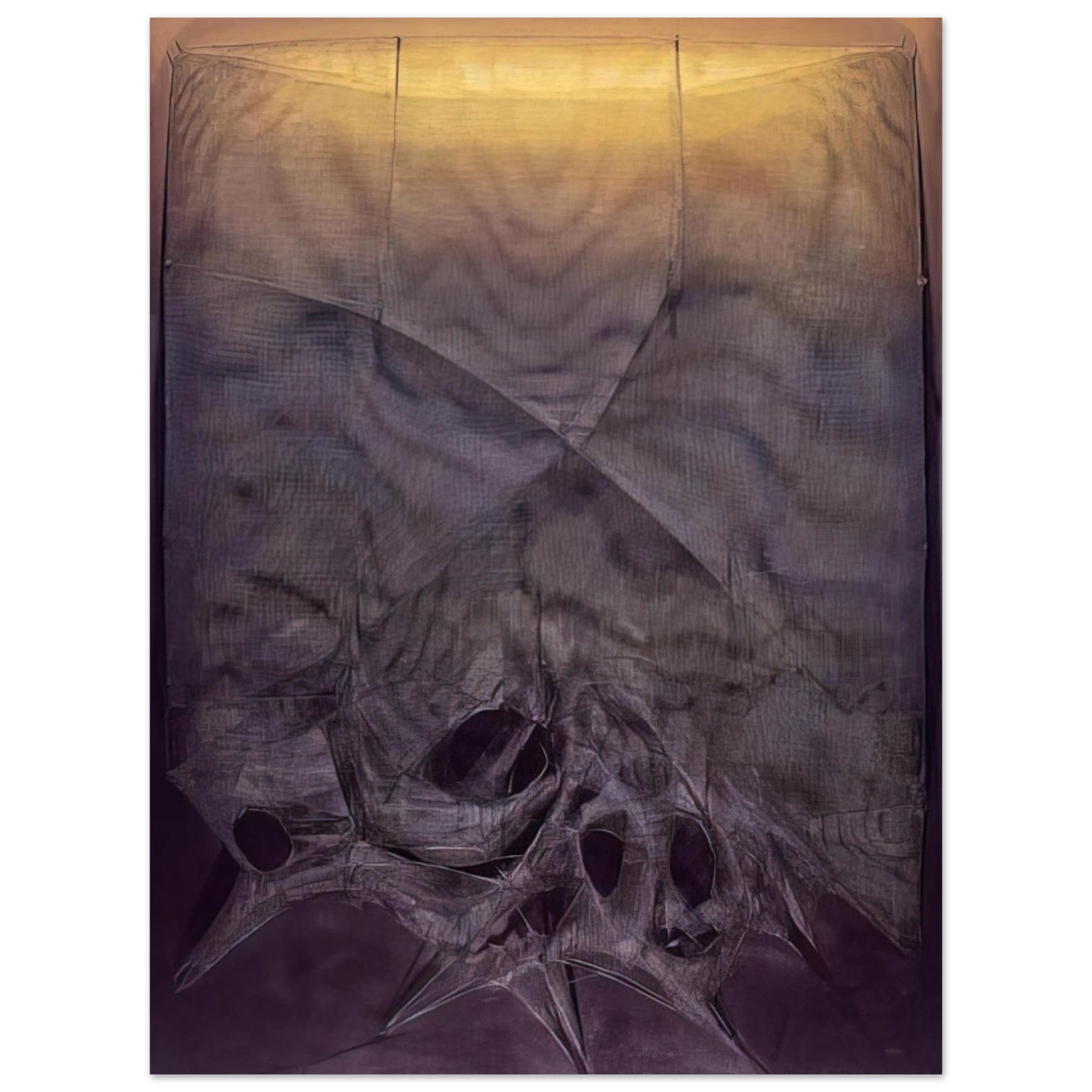 Manuel Rivera - Espejo Herido XV - 1990  75x100 cm / 30x40inches Fine Art Poster