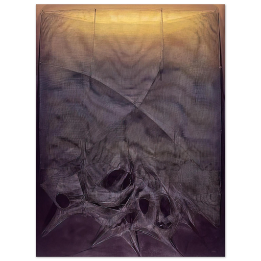 Manuel Rivera - Espejo Herido XV - 1990  75x100 cm / 30x40inches Fine Art Poster