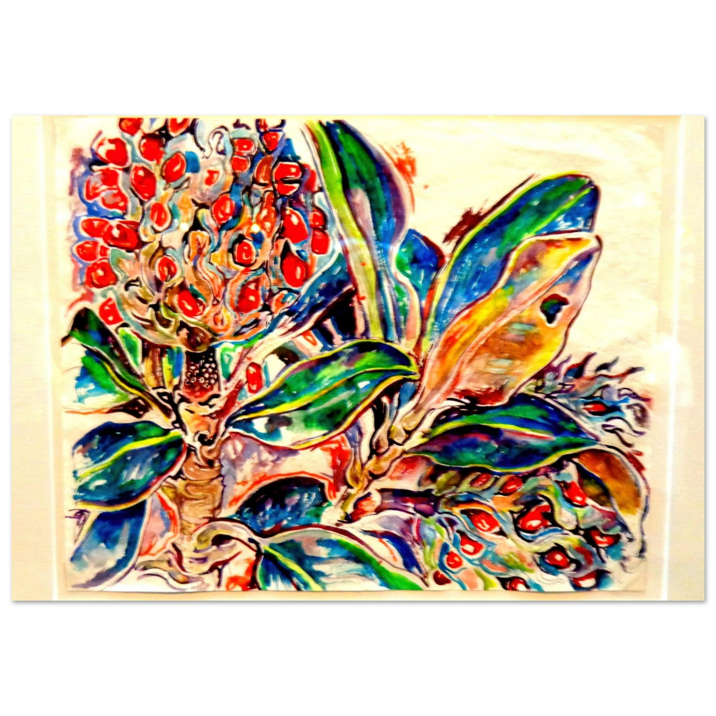 Walter Inglis Anderson - Walter Anderson Wall art - 20x25 cm / 8x10 inches - Premium Wooden Framed Poster With Fine Art Paper-canvas - Black frame