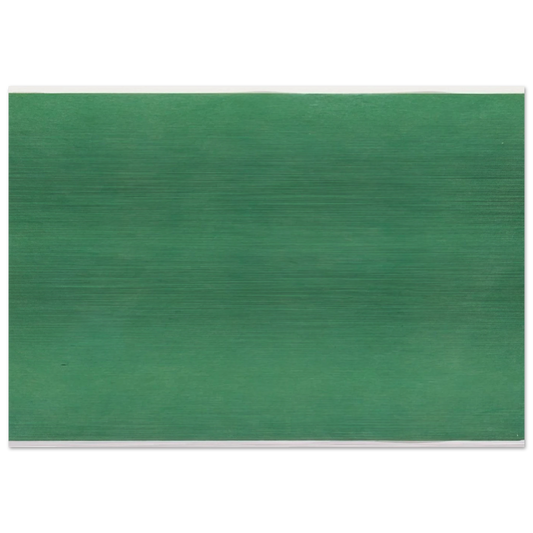 Green - Ellsworth Kelly Brushed Aluminum Print - 70x100 cm / 28x40 inches | Ellsworth Kelly Aluminum Print | Ellsworth Kelly Prints