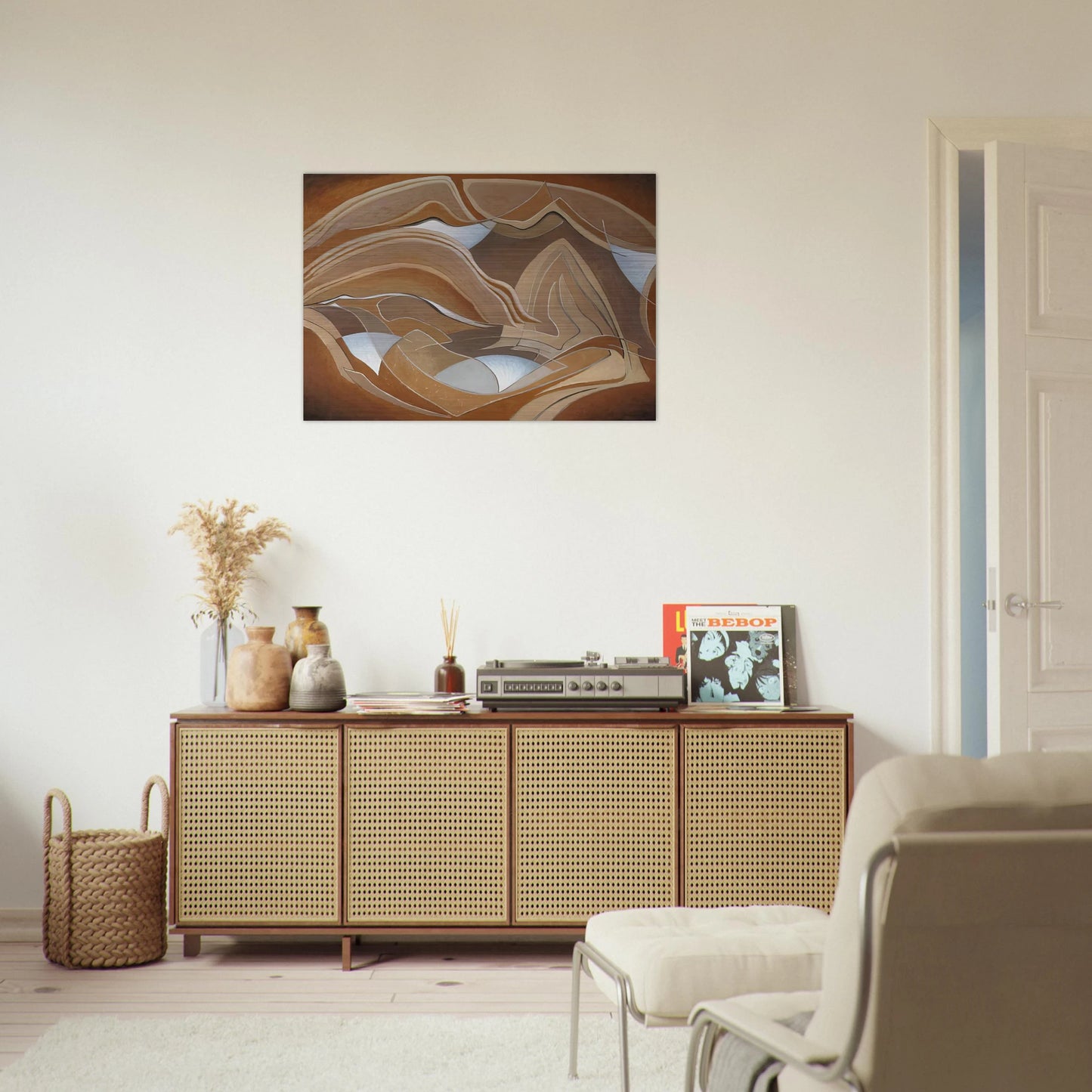 Nature Rhythms - 1950 - Lawren Harris Brushed Aluminum Print - 70x100 cm / 28x40 inches | Lawren Harris Aluminum Print | Lawren Harris Prints