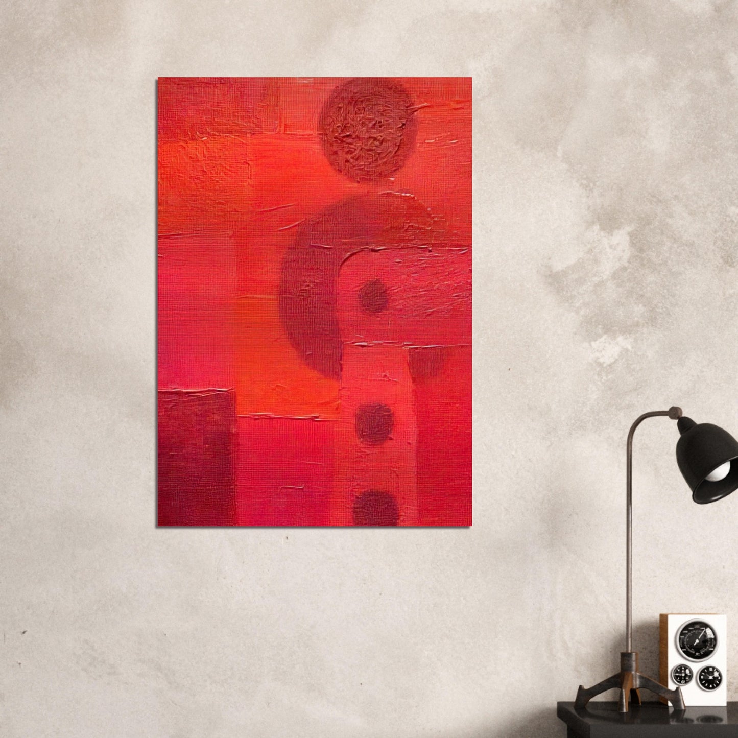 Deshabitados #101 - Pedro Coronel Brushed Aluminum Print - 70x100 cm / 28x40 inches | Pedro Coronel Aluminum Print | Pedro Coronel Prints