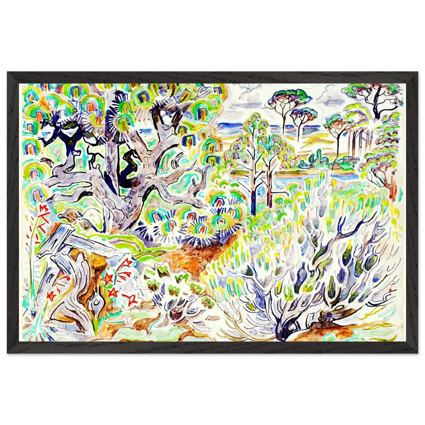 Walter Inglis Anderson - Walter Anderson Wall art - 45x60 cm / 18x24 Inches - Fine Art Poster - -
