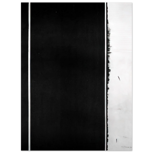 Barnett Newman - The Station of the Cross - Twelfh Station  75x100 cm / 30x40inches Fine Art Poster