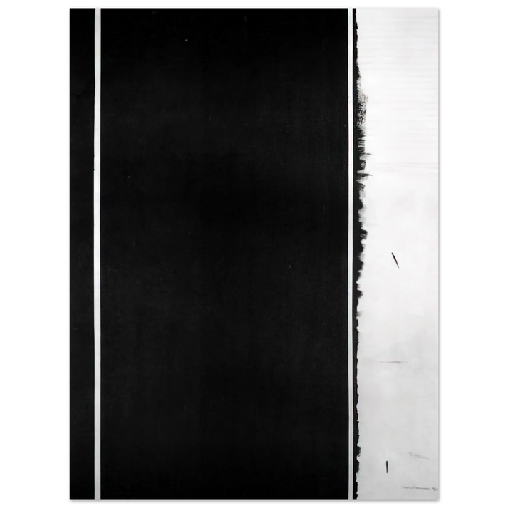 Barnett Newman - The Station of the Cross - Twelfh Station  75x100 cm / 30x40inches Fine Art Poster