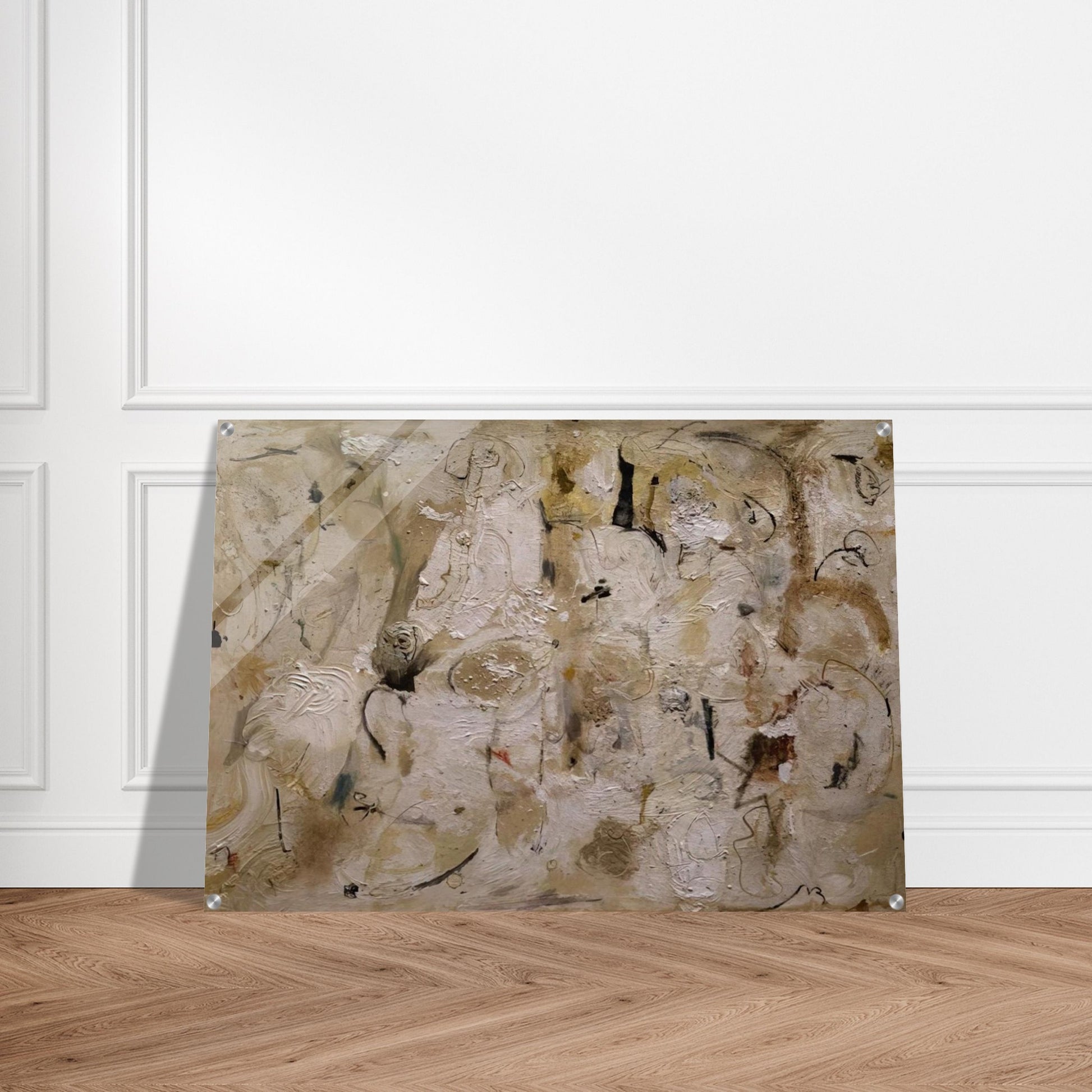 Painted on 21st Street - 1951 - Helen Frankenthaler Acrylic Print - 70x100 cm / 28x40″ inches | Helen Frankenthaler Wall Art | Helen Frankenthaler Prints