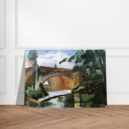 THE RIVER 1912 - Andre Derain Acrylic Print - 70x100 cm / 28x40″ inches | Andre Derain Wall Art | Andre Derain Prints
