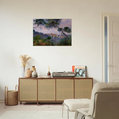 Bordighera, Italy - claude monet Brushed Aluminum Print - 70x100 cm / 28x40 inches | claude monet Aluminum Print | claude monet Prints