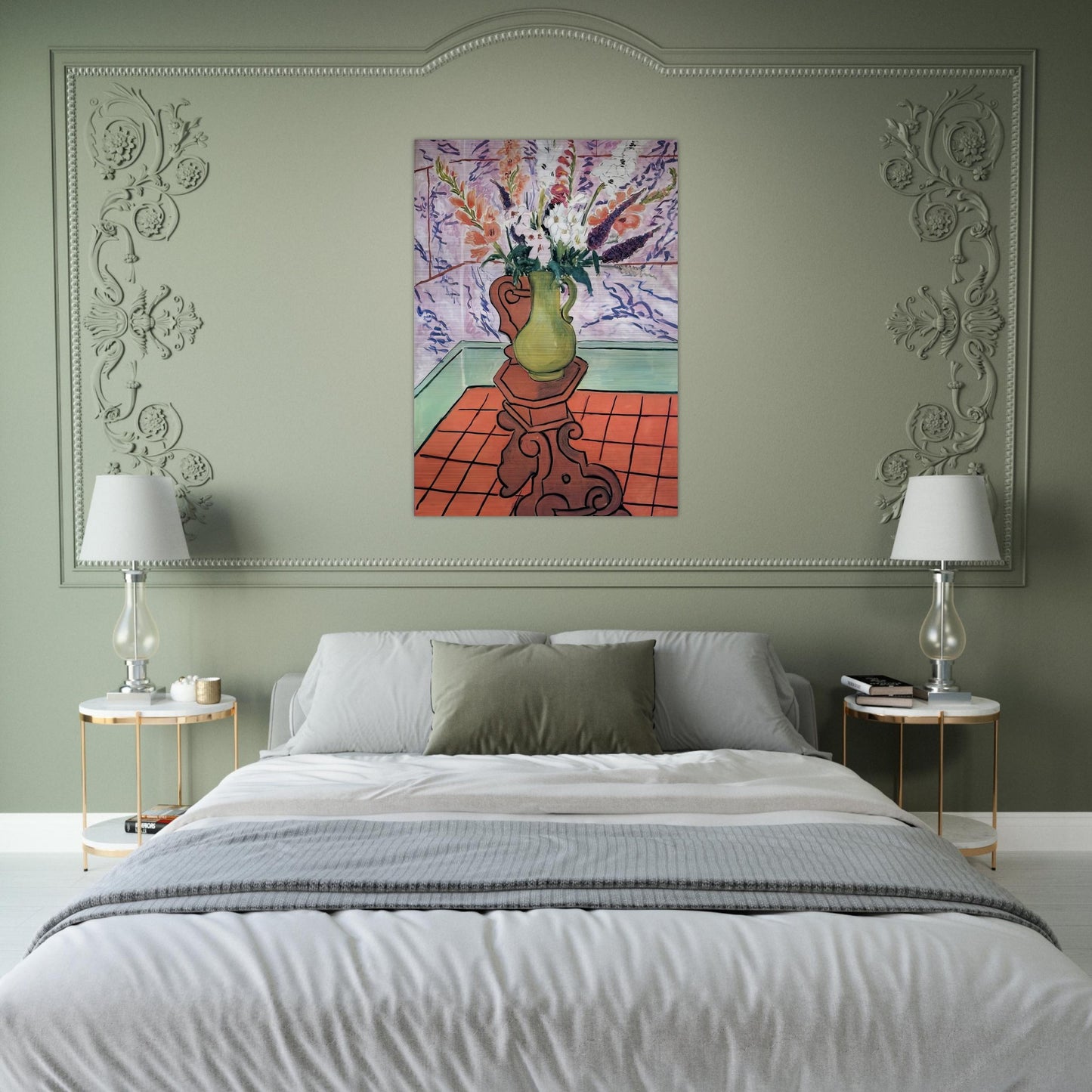 STILL LIFE 6 - Henri Matisse Brushed Aluminum Print - 70x100 cm / 28x40 inches | Henri Matisse Aluminum Print | Henri Matisse Prints