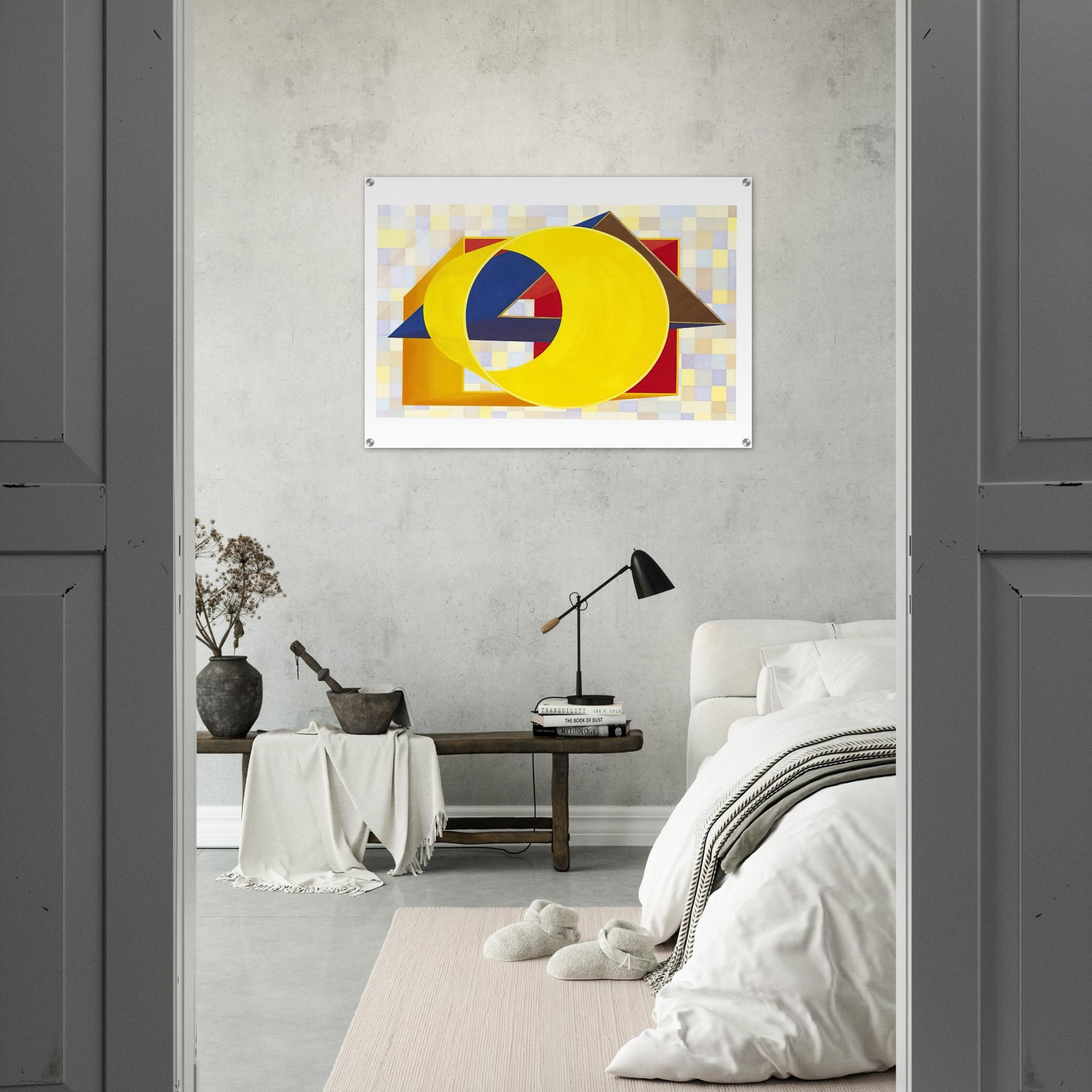 Prime Moments II - Al Held Acrylic Print - 70x100 cm / 28x40″ inches
