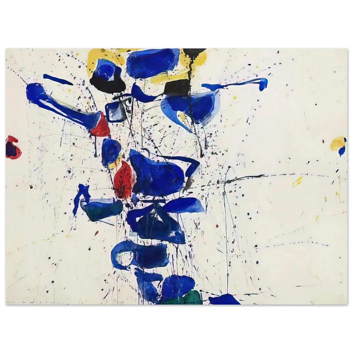 Sam Francis - Untitled  SF59-531   75x100 cm / 30x40inches Fine Art Poster