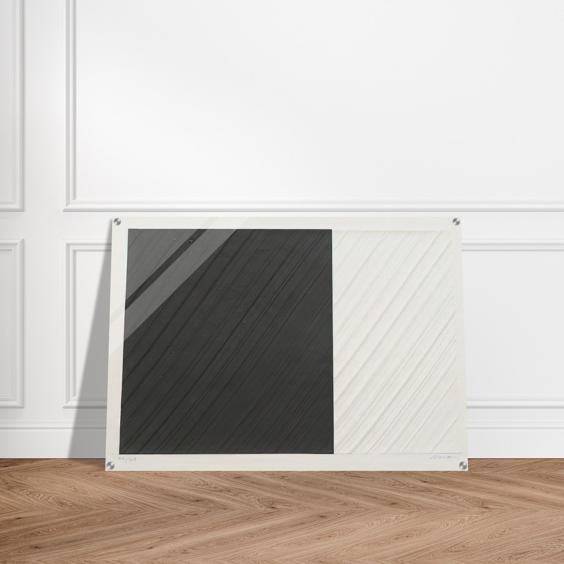 Untitled - 1991 - Pierre Soulages Acrylic Print - 70x100 cm / 28x40″ inches