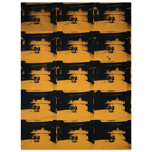 Andy Warhol - Orange Disaster Fine Art Poster
