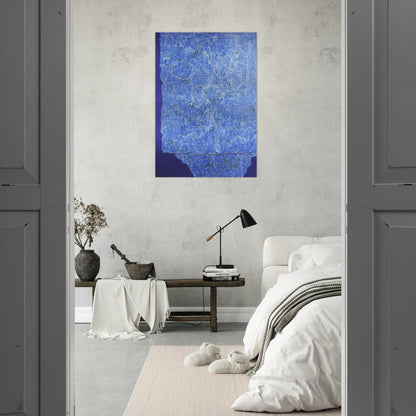Infinity Field, Jerusalem Series, 3rd Letter - 1985 - Theodoros Stamos Brushed Aluminum Print - 70x100 cm / 28x40 inches | Theodoros Stamos Aluminum Print | Theodoros Stamos Prints