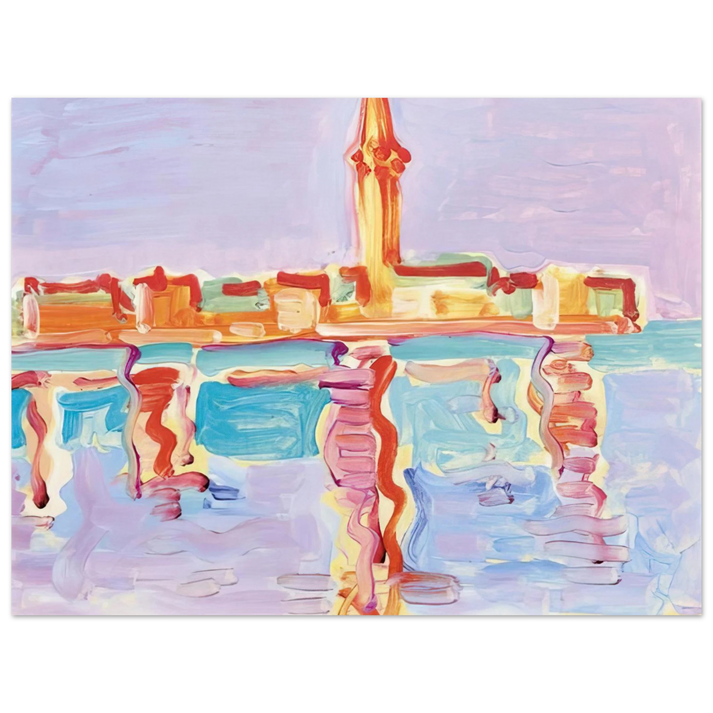 Charles Lapicque - Untitled - 1955  75x100 cm / 30x40inches Fine Art Poster