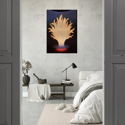 The Voice - 1930 - Agnes Lawrence Pelton Brushed Aluminum Print - 70x100 cm / 28x40 inches | Agnes Lawrence Pelton Aluminum Print | Agnes Lawrence Pelton Prints