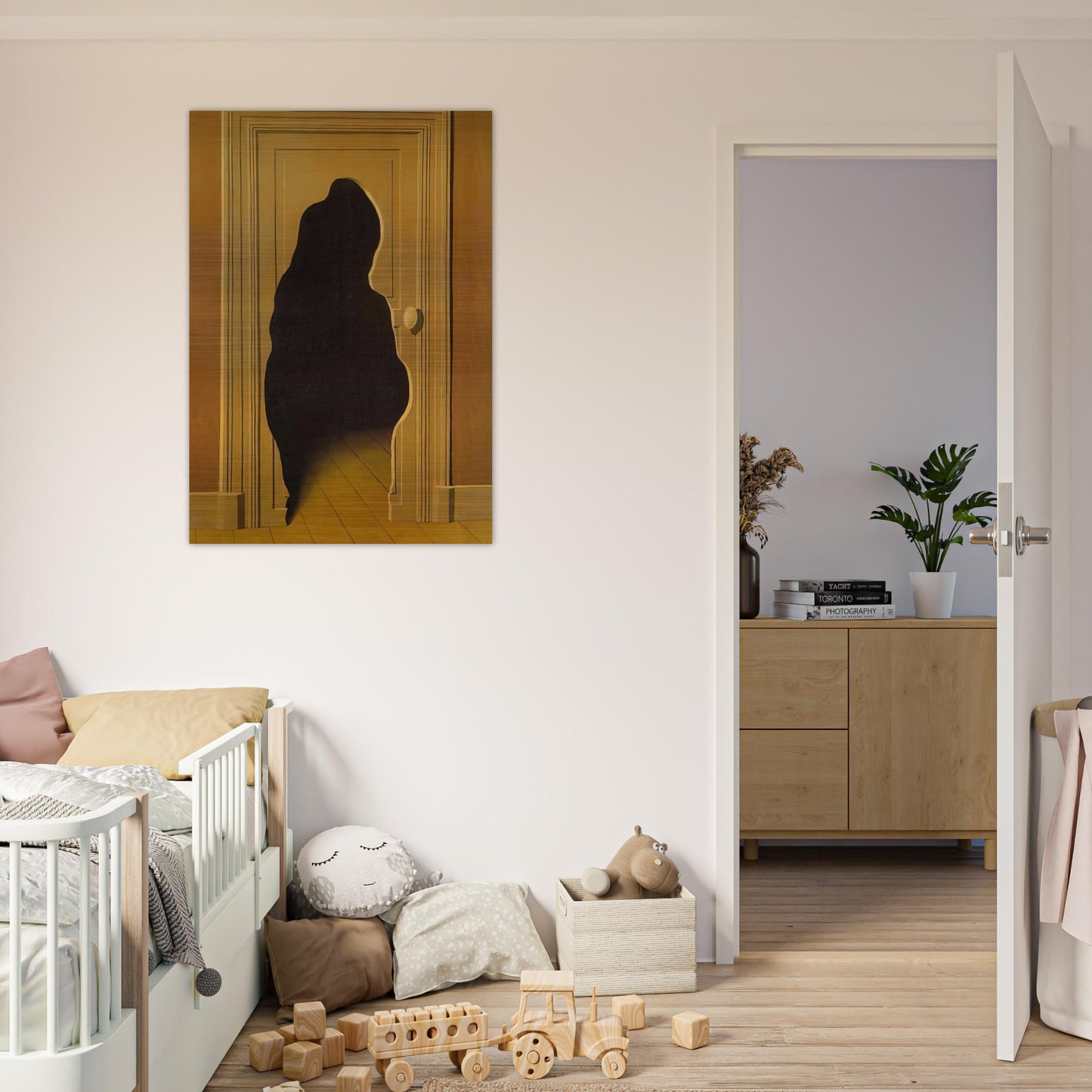 UNEXPECTED ANSWER 1933 - Rene Magritte Brushed Aluminum Print - 70x100 cm / 28x40 inches | Rene Magritte Aluminum Print | Rene Magritte Prints
