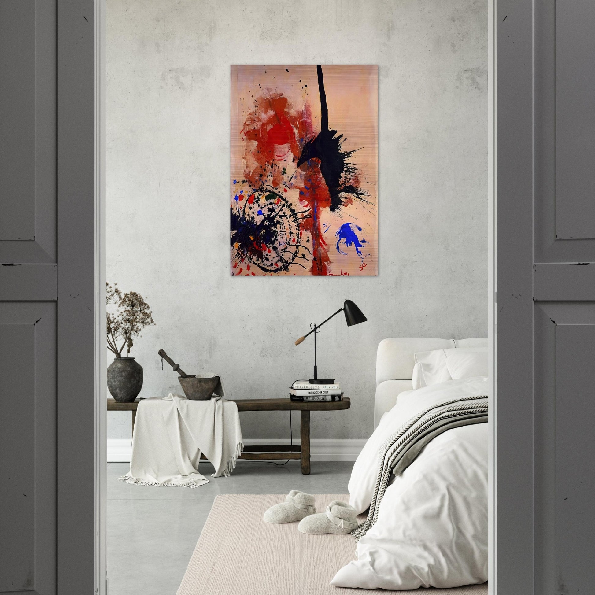 The Prey - Hans Hofmann Brushed Aluminum Print - 70x100 cm / 28x40 inches | Hans Hofmann Aluminum Print | Hans Hofmann Prints