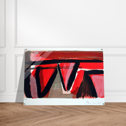 Braises - 1980 - Bram van Velde Acrylic Print - 70x100 cm / 28x40″ inches