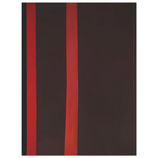 Barnett Newman - Adam  75x100 cm / 30x40inches Fine Art Poster