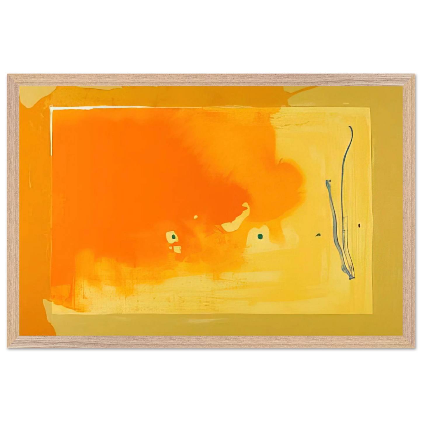 Helen Frankenthaler - Bilbao - 1998 Wall art - 70x100 cm / 28x40 inches - Fine Art Poster-canvas - -
