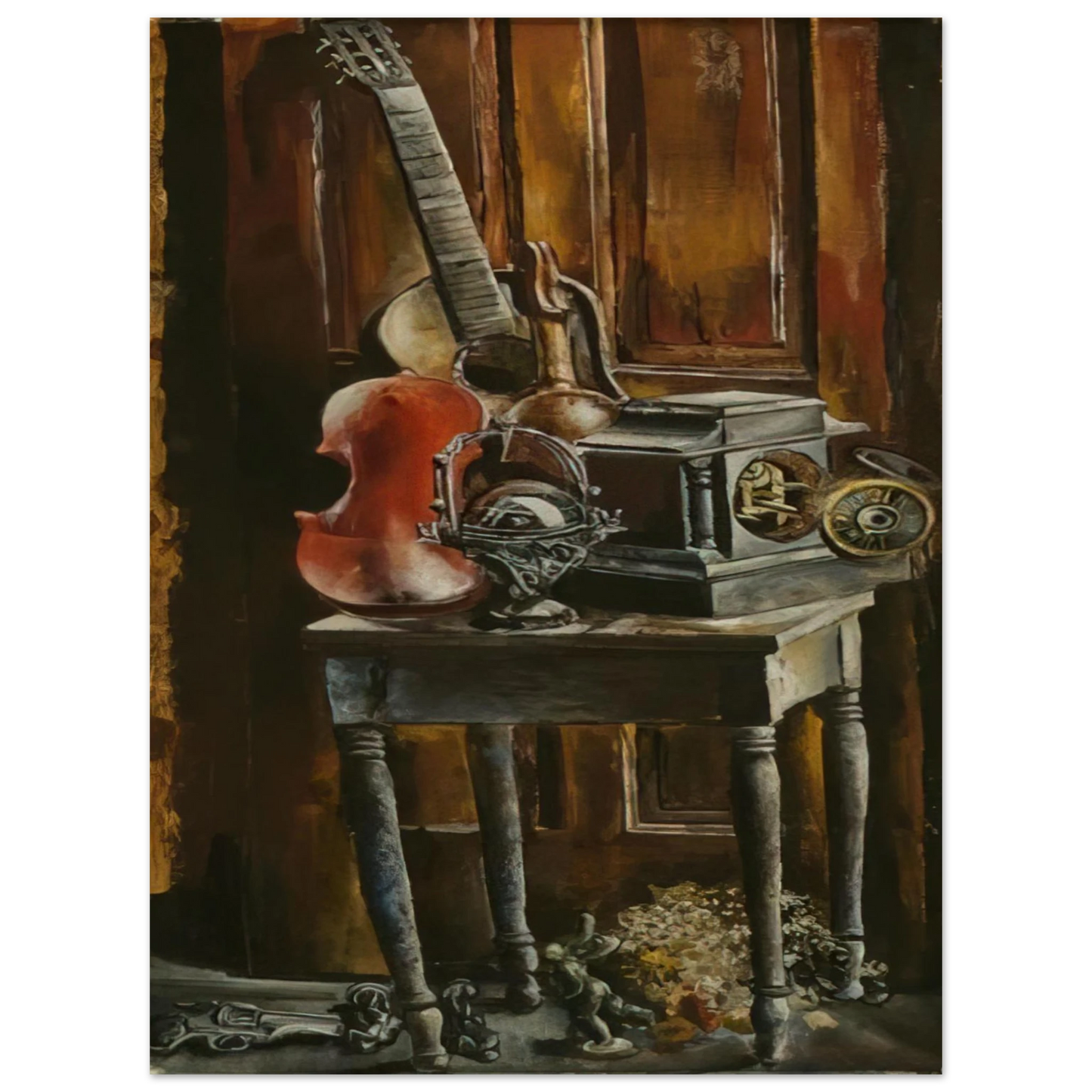 Ivan Albright - THIS ICHNOLITE OF MINE  75x100 cm / 30x40inches Fine Art Poster