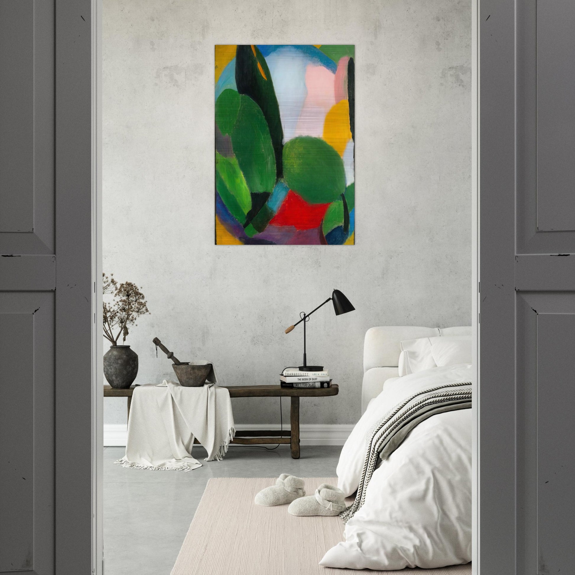 VARIATION 1916 - Alexej von Jawlensky Brushed Aluminum Print - 70x100 cm / 28x40 inches | Alexej von Jawlensky Aluminum Print | Alexej von Jawlensky Prints