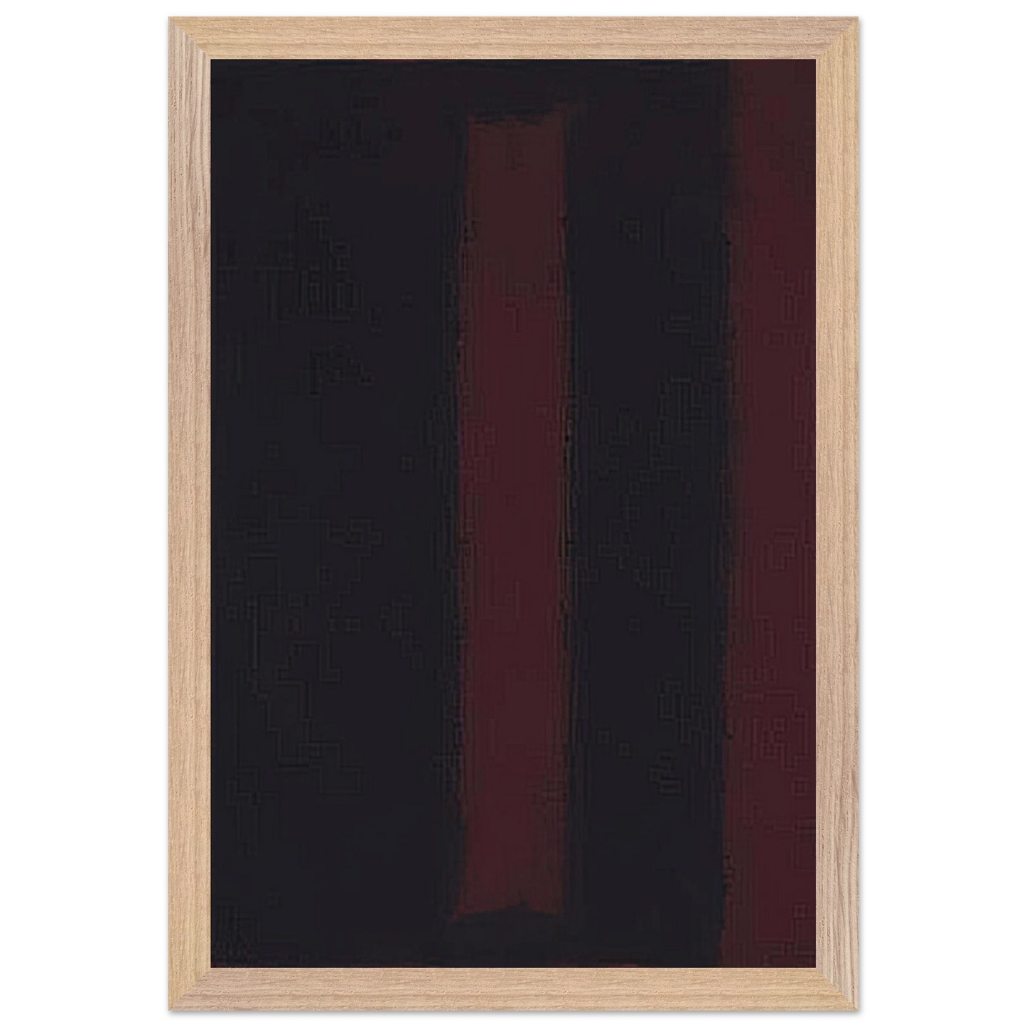 Mark Rothko - Black on Maroon - 1959 Wall Art - 30x40 cm / 12x16 inches - Fine Art Poster-canvas - -