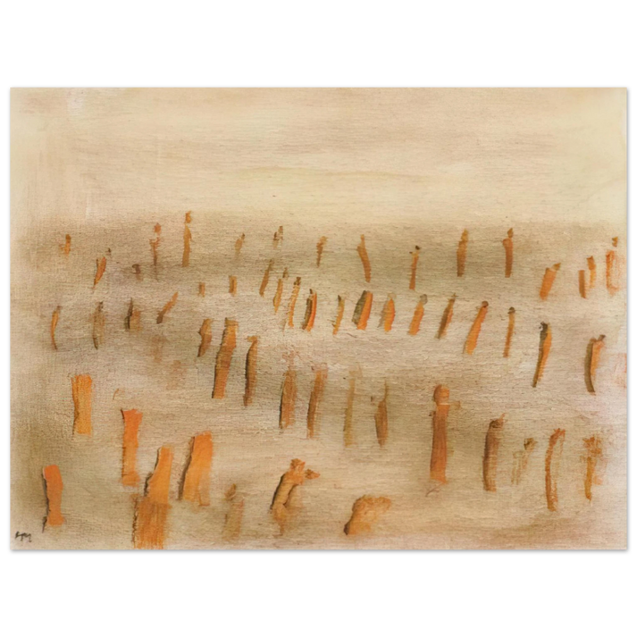 Henri Michaux - UNTITLED 3  75x100 cm / 30x40inches Fine Art Poster