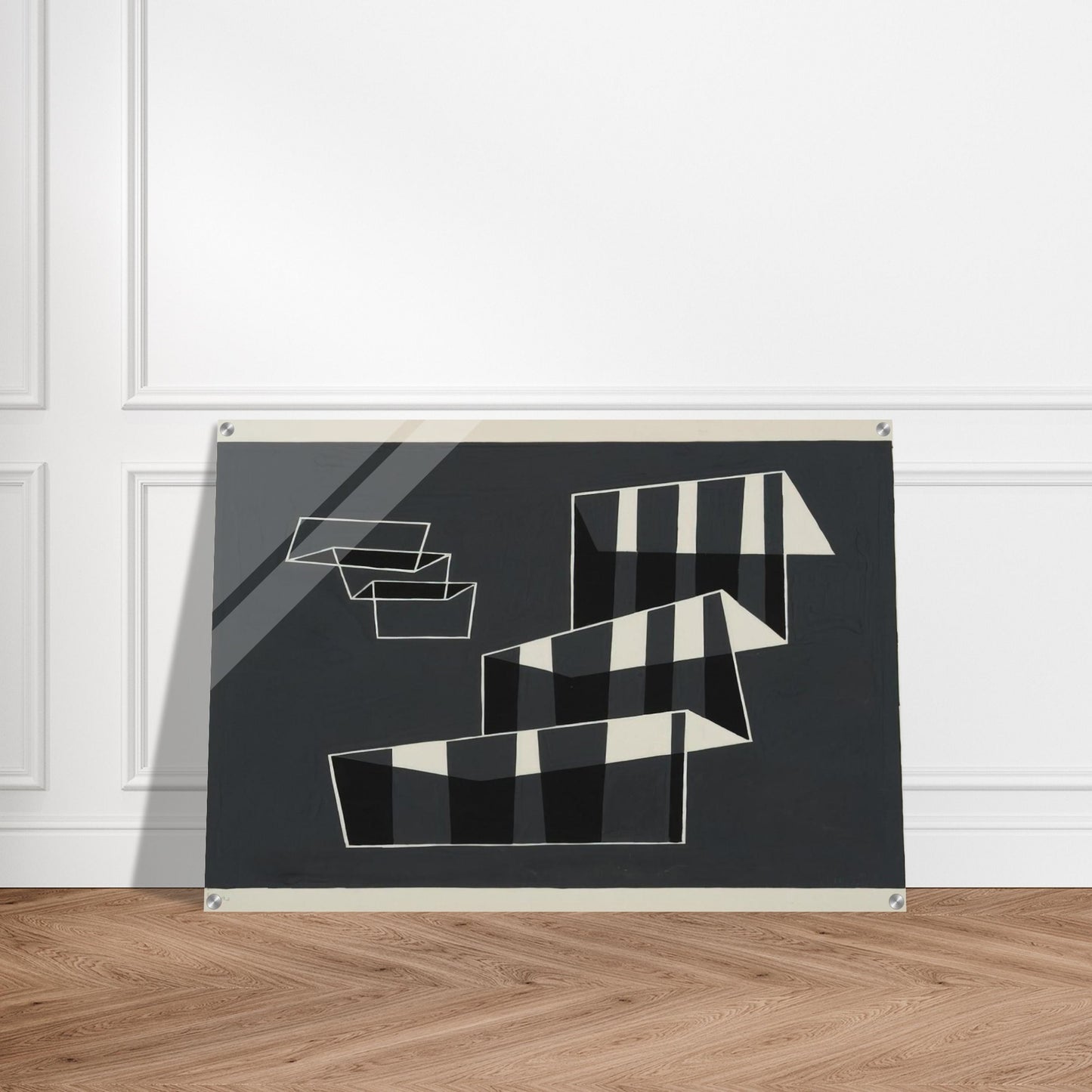 STEPS 1932 - Josef Albers Acrylic Print - 70x100 cm / 28x40″ inches