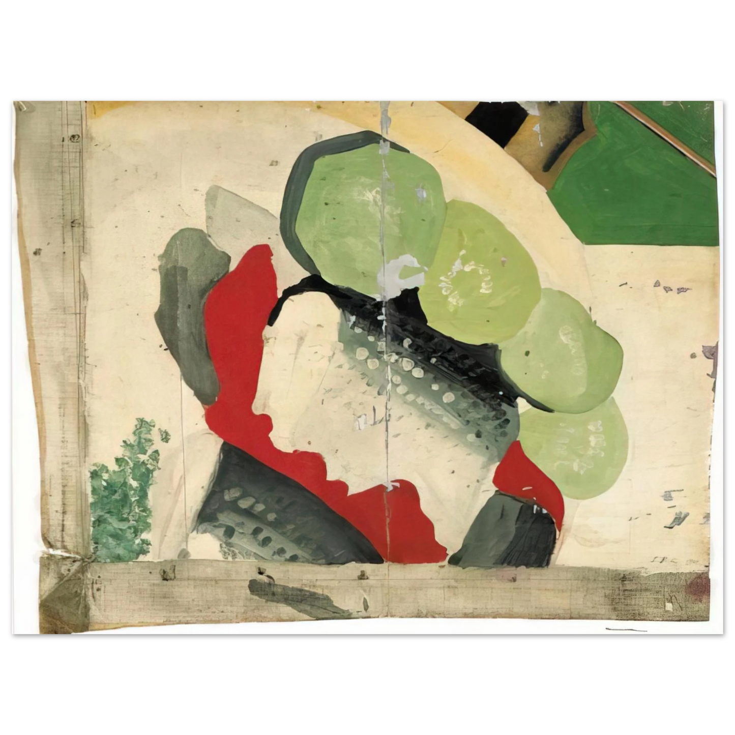 Sigmar Polke - FISCHBR OTCHEN  75x100 cm / 30x40inches Fine Art Poster