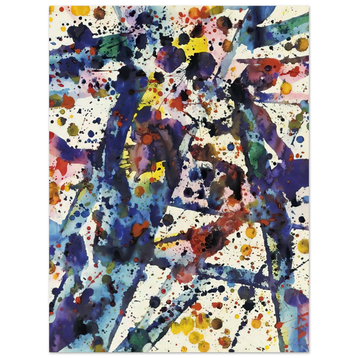 Sam Francis - Taches  Untitled   75x100 cm / 30x40inches Fine Art Poster