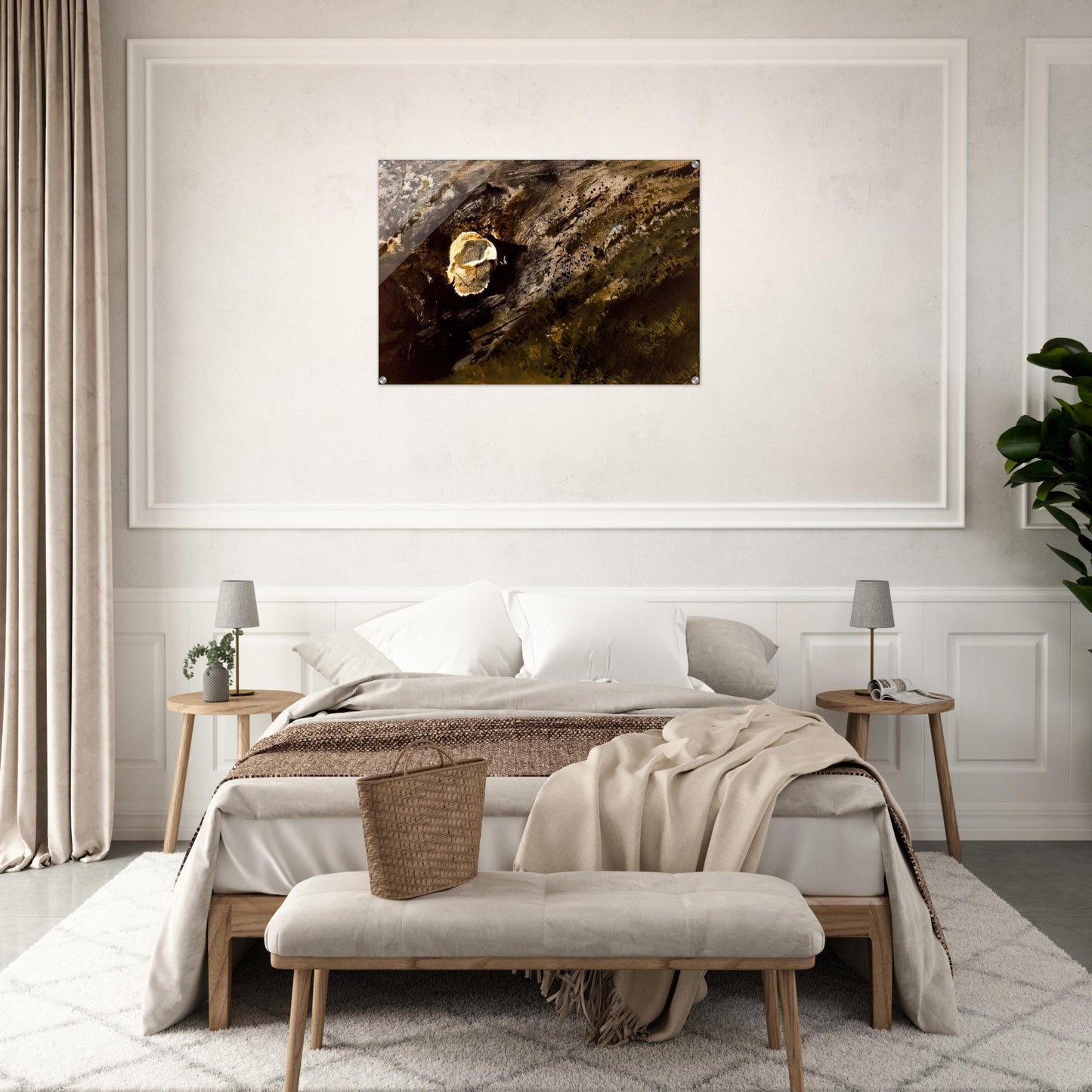 INLAND SHELL - Andrew Wyeth Acrylic Print - 70x100 cm / 28x40″ inches | Andrew Wyeth Wall Art | Andrew Wyeth Prints