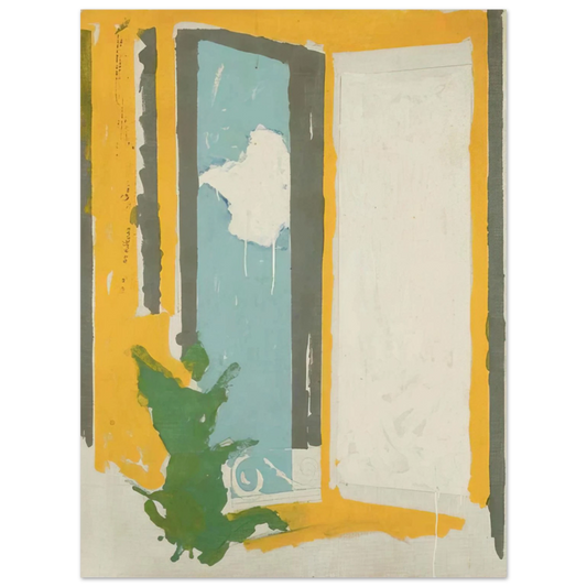 Mario Schifano - Interno  Esterno - 1976  75x100 cm / 30x40inches Fine Art Poster